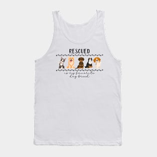 Dog lovers rescue design Tank Top